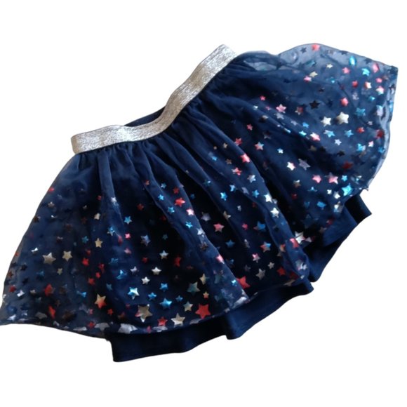 NWOT| Star Spangled Tulle Skirt ⭐ 4T - Picture 3 of 16